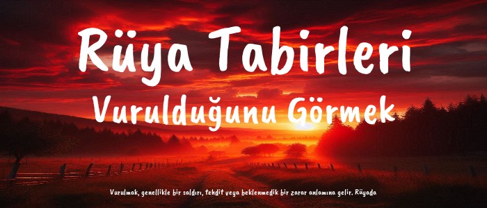 Vurulduğunu Görmek